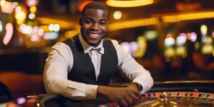 Slot games section showing popular titles with player engagement metrics